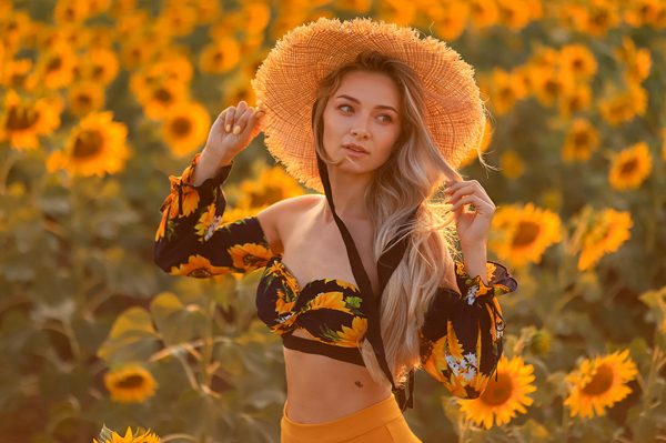 金色的光芒，摄影：Darina Polovets