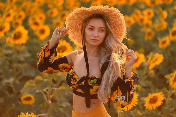 金色的光芒，摄影：Darina Polovets