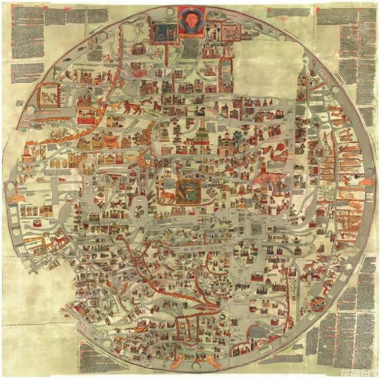 奇幻与真实那些古代世界地图中的传说故事,中国古代历史地图故事