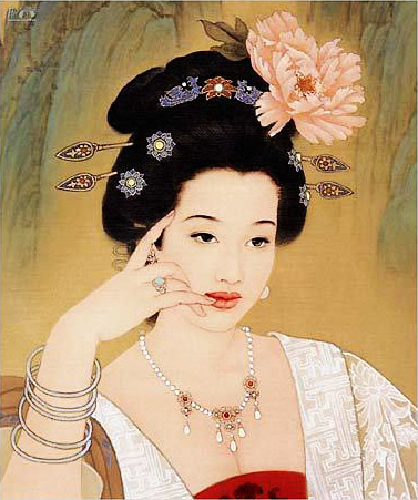_唐代女人_唐代的女人以什么为美