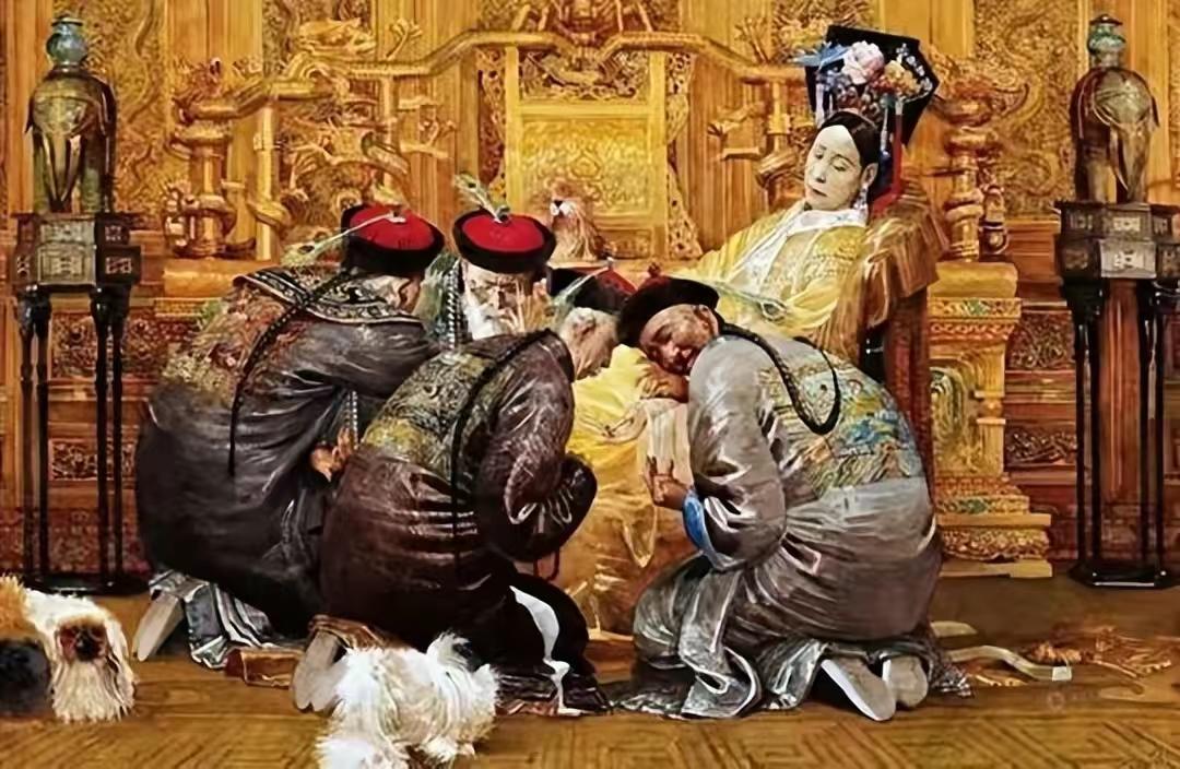慈禧光绪只差一天_光绪年间慈禧_