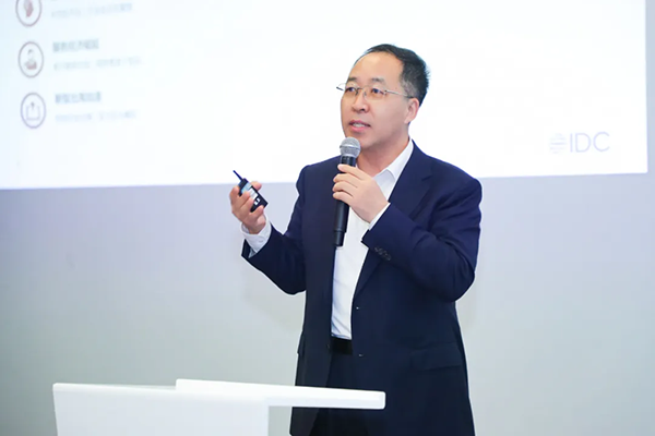     ▲IDC中国副总裁兼首席分析师武连峰