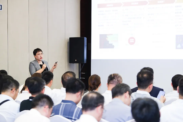     ▲中国建科集团财务部主任田绍青