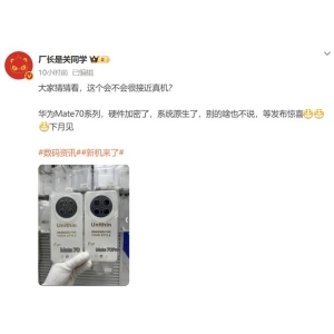 华为 Mate70 系列有望 11 月发布，外观设计基本确定，花粉期待值拉满